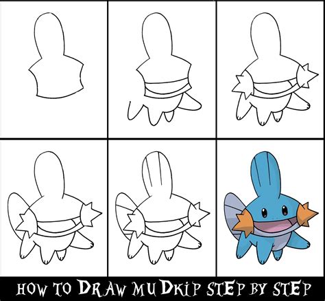 How To Draw A Pokemon Step By Step .